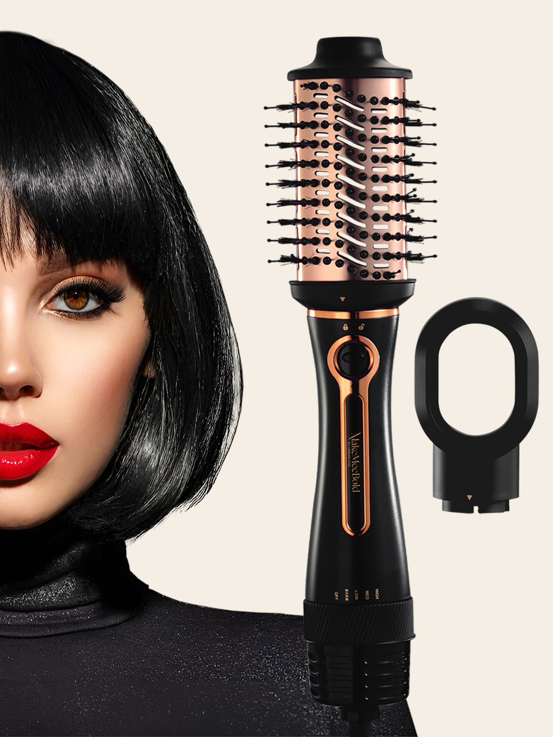 MakeMeeBold 3-in-1 Hot Air Brush
