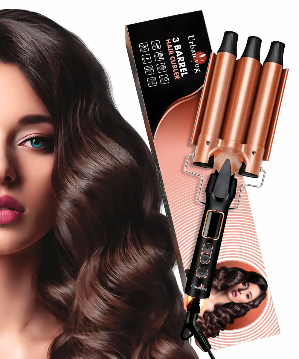 Urban Yog 3 barrel Hair Curler UrbanYog
