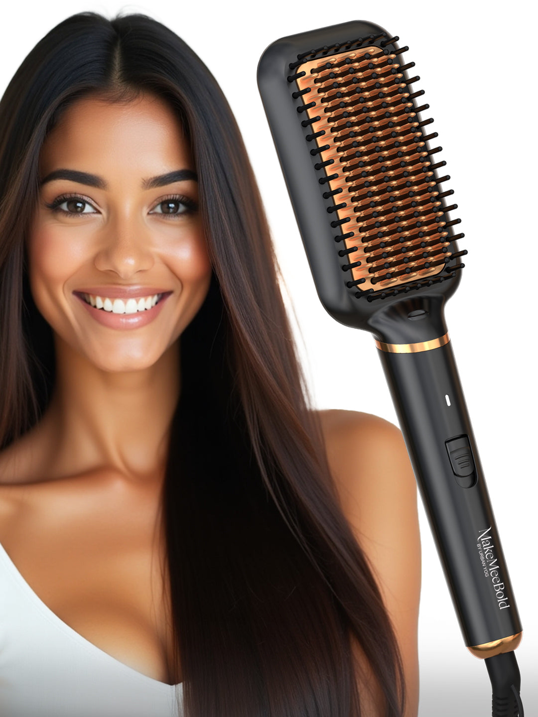 MakeMeeBold Frizz Free Straightening Brush