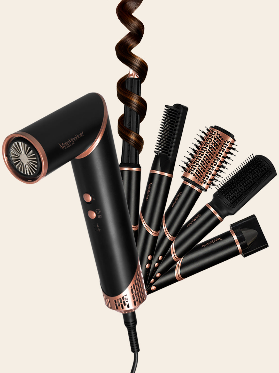MakeMeeBold 7-IN-1 Multi Air Styler by Urban Yog