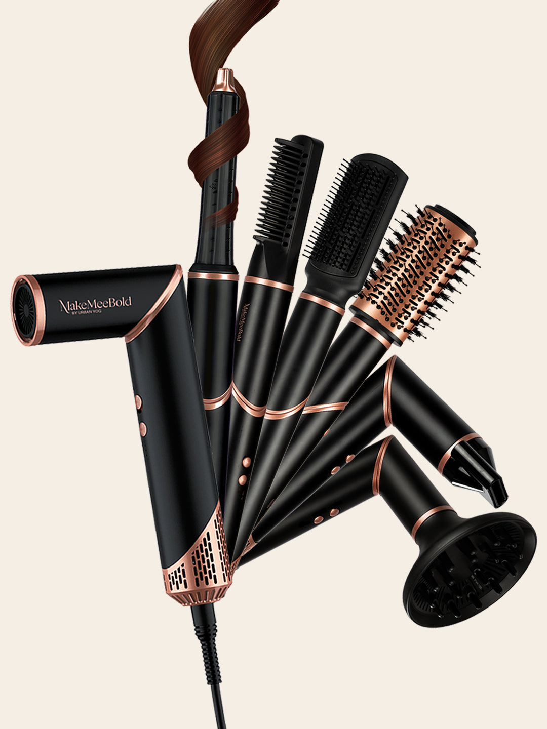 MakeMeeBold 7-IN-1 Multi Air Styler by Urban Yog