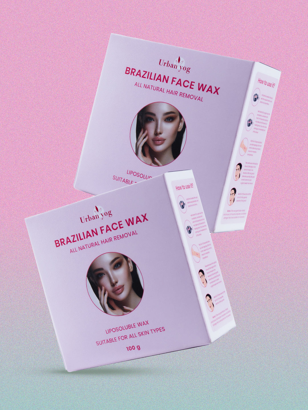 Urban Yog Brazilian Face Wax 100 gm (pack of 2)