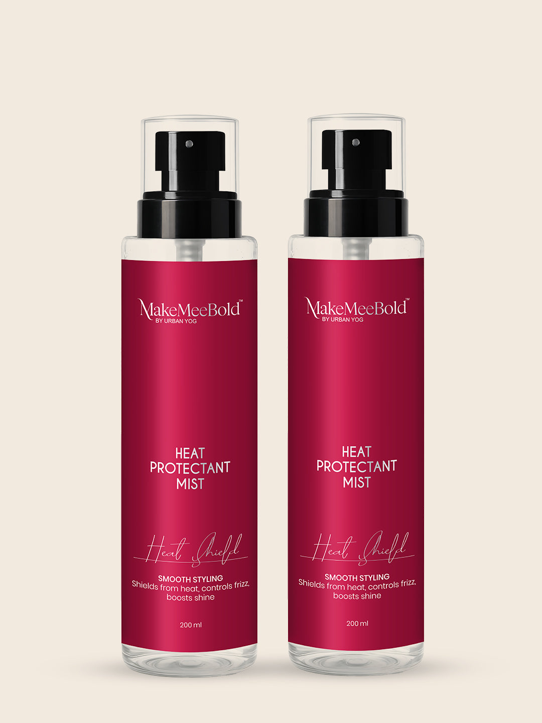 MakeMeeBold Heat Protectant Mist Pack of 2