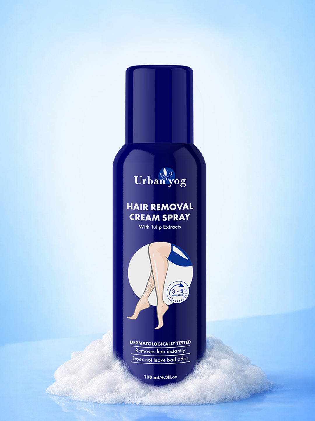 Urban Yog Hair Removal Spray Tulip Exract 130 ml