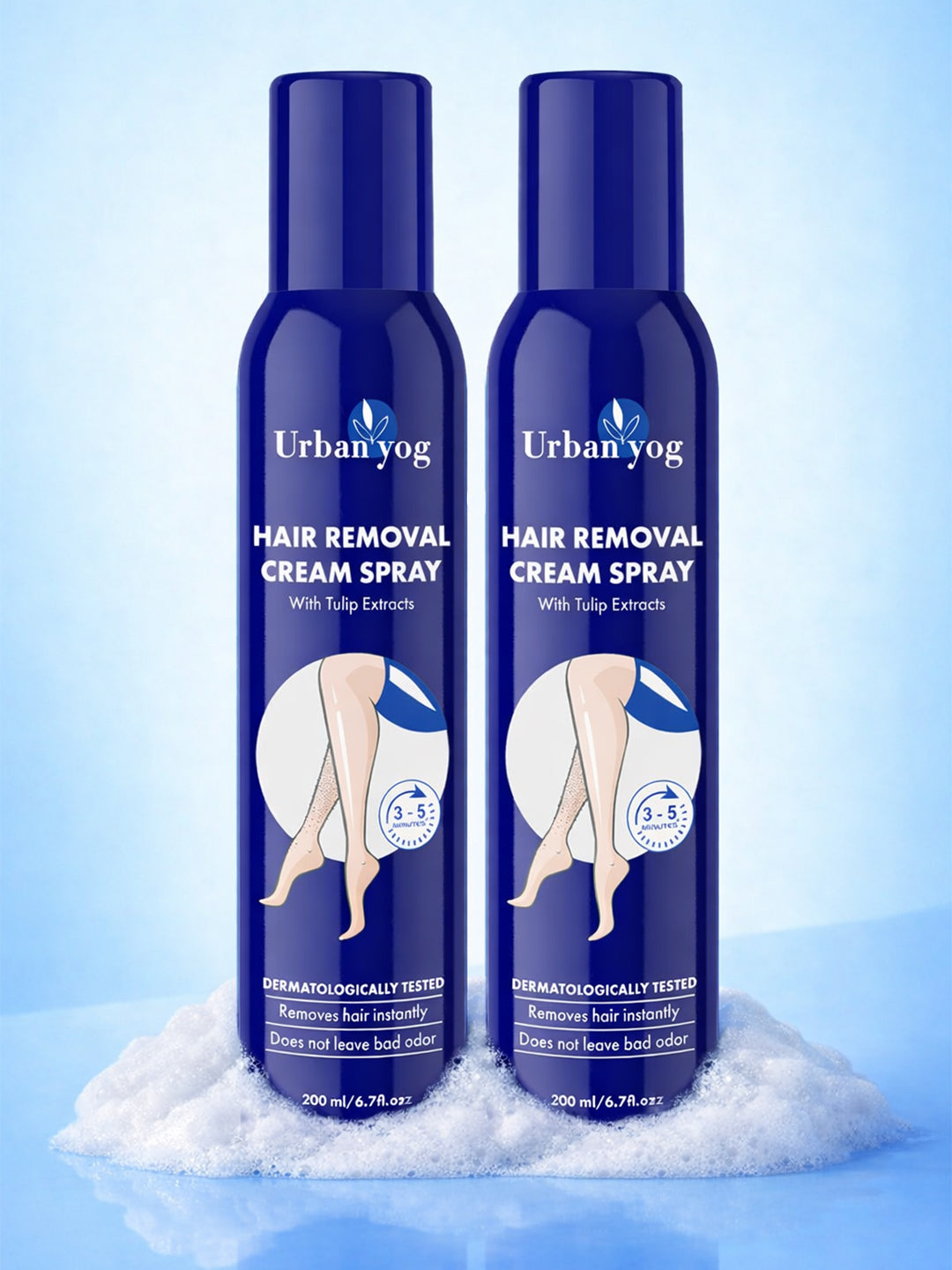 Urban Yog Hair Removal Spray 200ml (pack of 2)