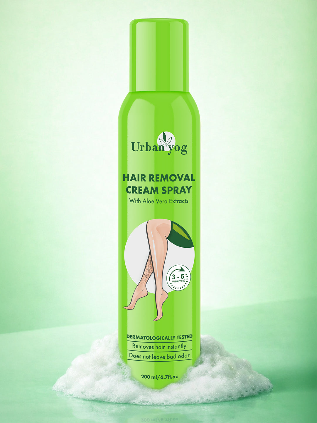 Urban Yog Hair Removal Spray Aloevra Exract 200 ml