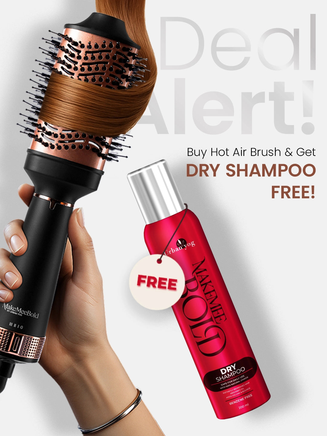 MakeMeeBold Hot Air Brush by Urban Yog - Main Image