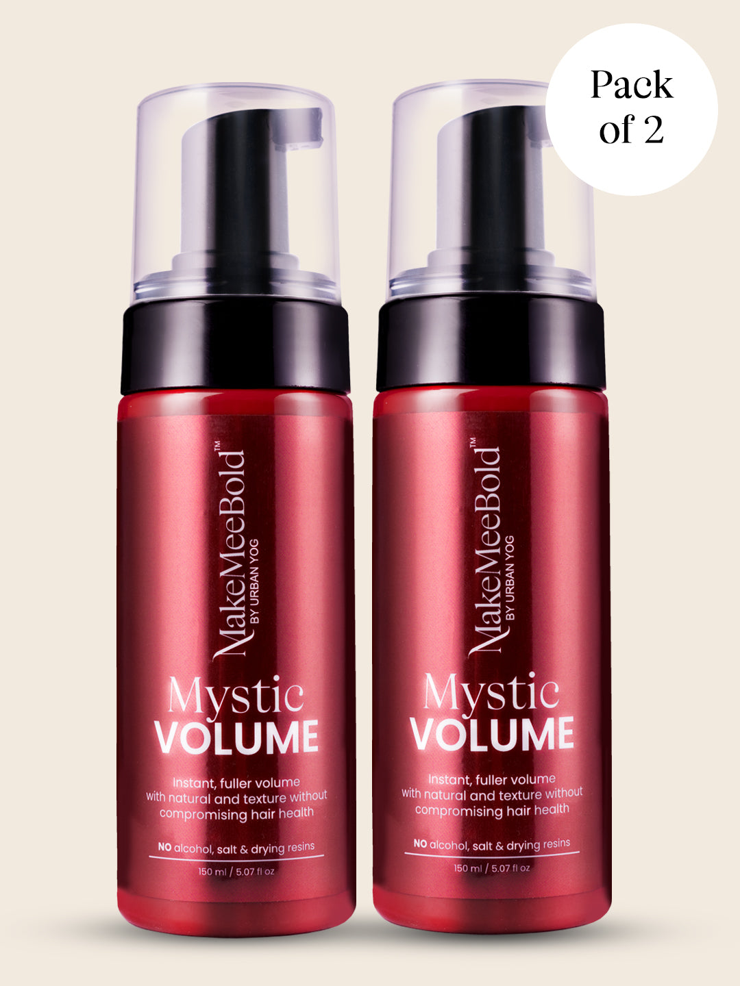 Makemeebold Mystic Volume 150 ml Pack of 2
