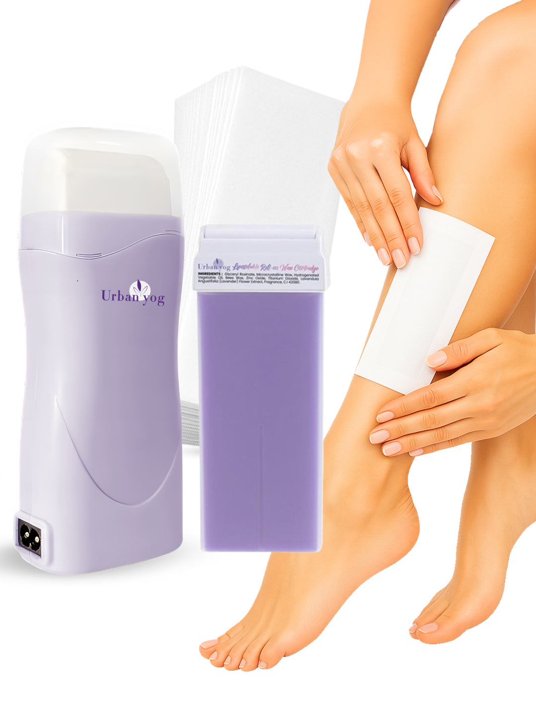 Urbanyog Roll-on wax heater kit 460gm