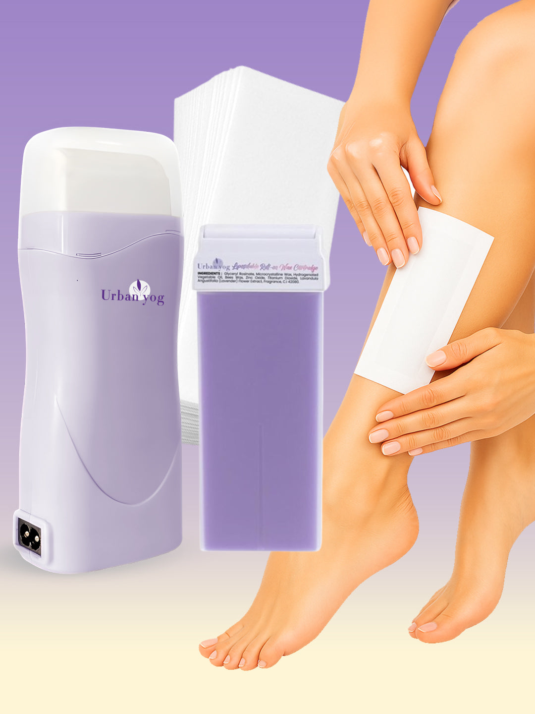 Urbanyog Roll-on wax heater kit 460gm