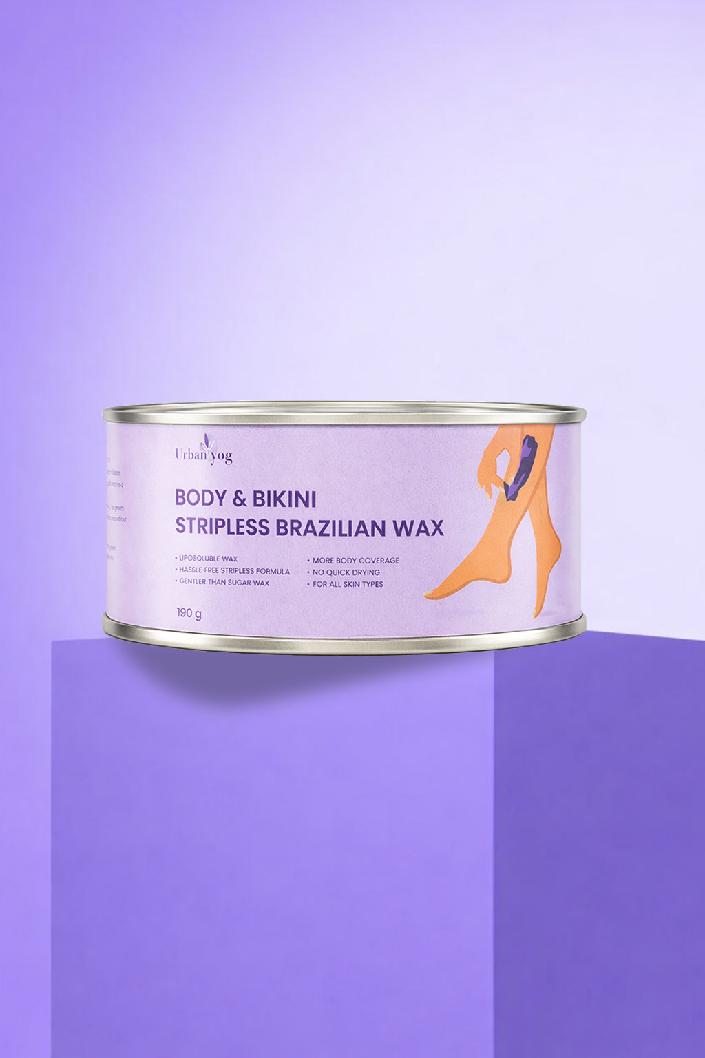 Urban Yog Body Bikini Stripless Brazilian Wax 190g