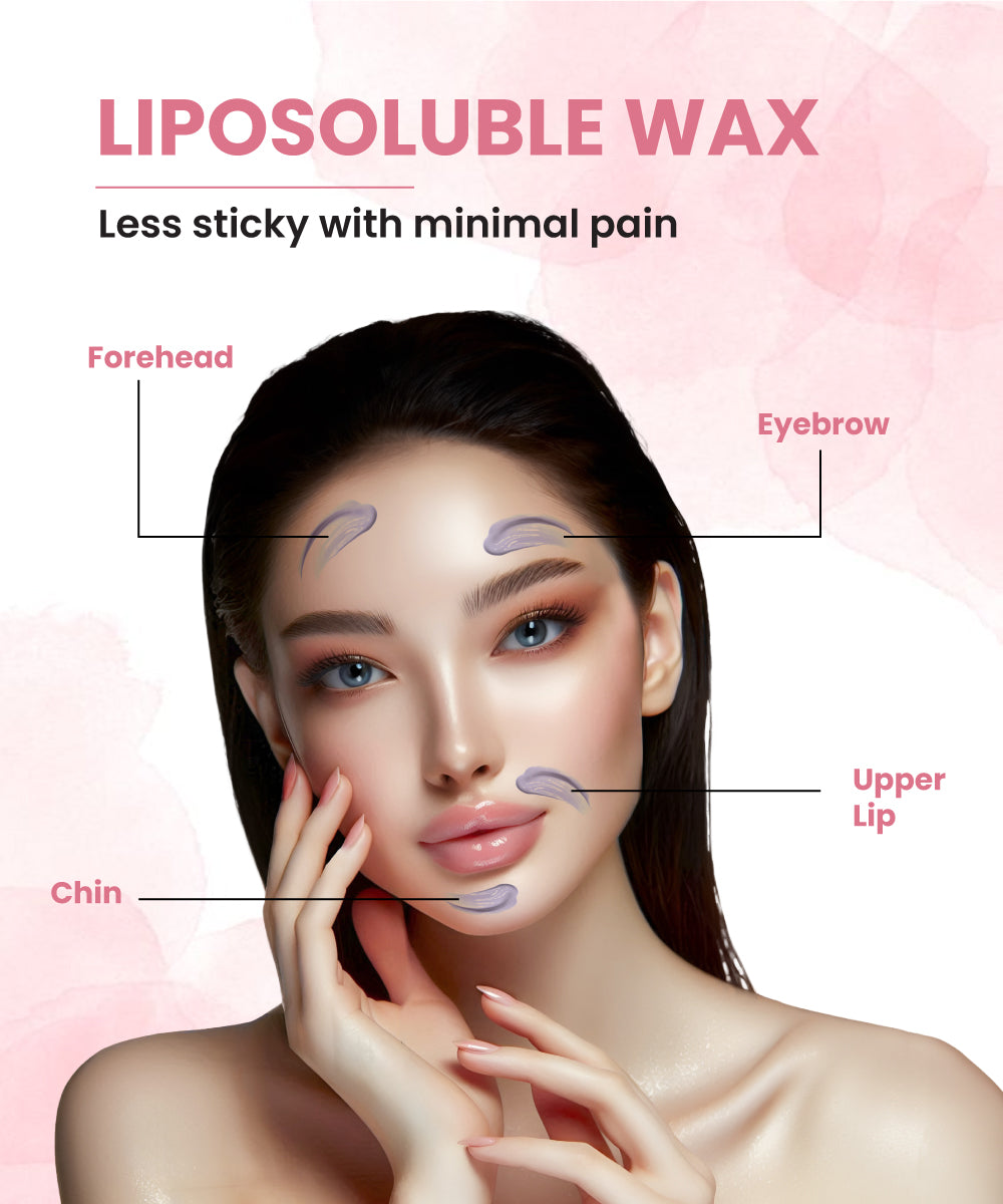 UY Brazilian face wax 100gm lipsoluble wax