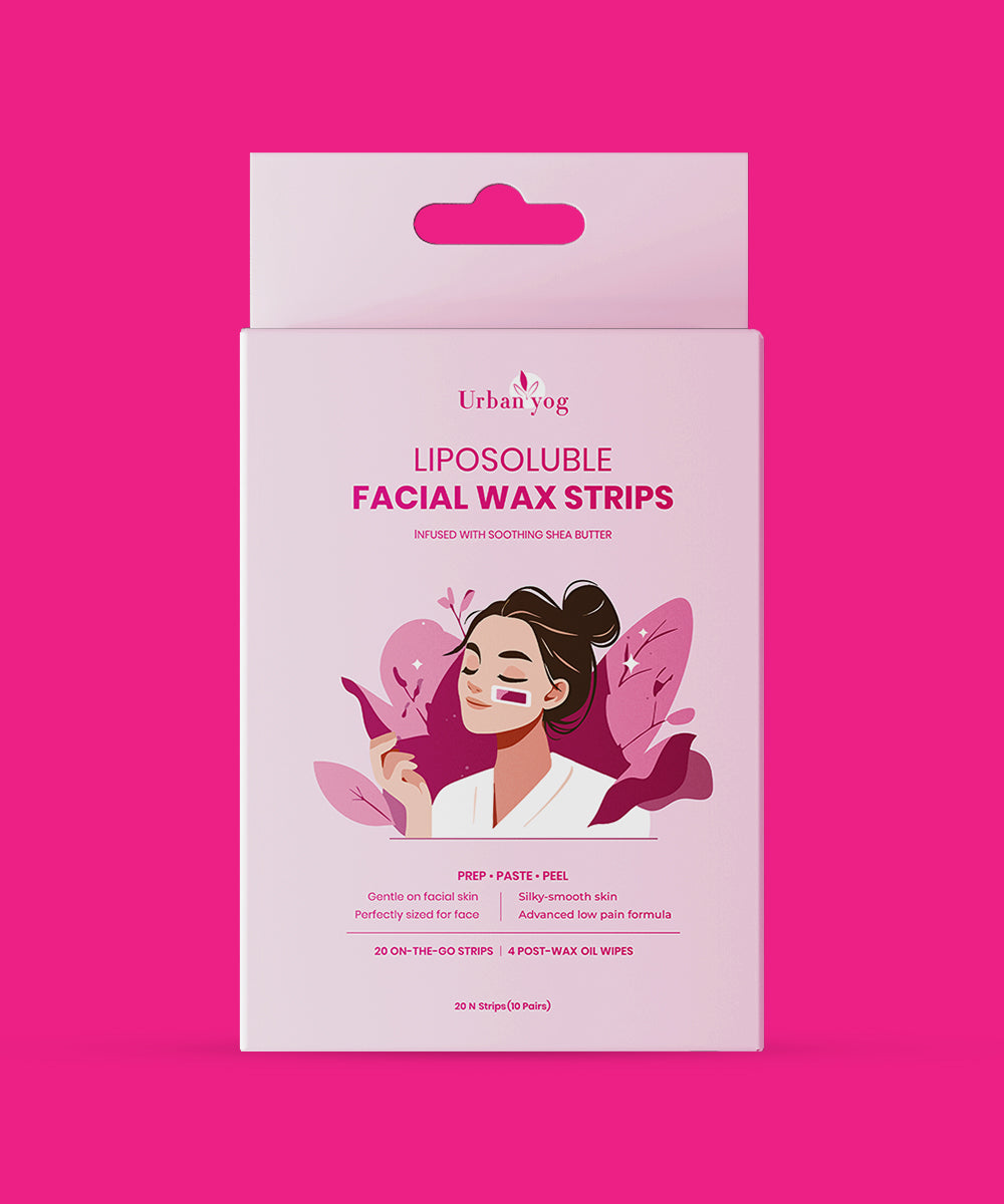 Urban Yog Liposoluble Facial Wax Strips