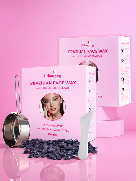 Urban Yog Brazilian Face Wax 100 gm (pack of 2) – UrbanYog