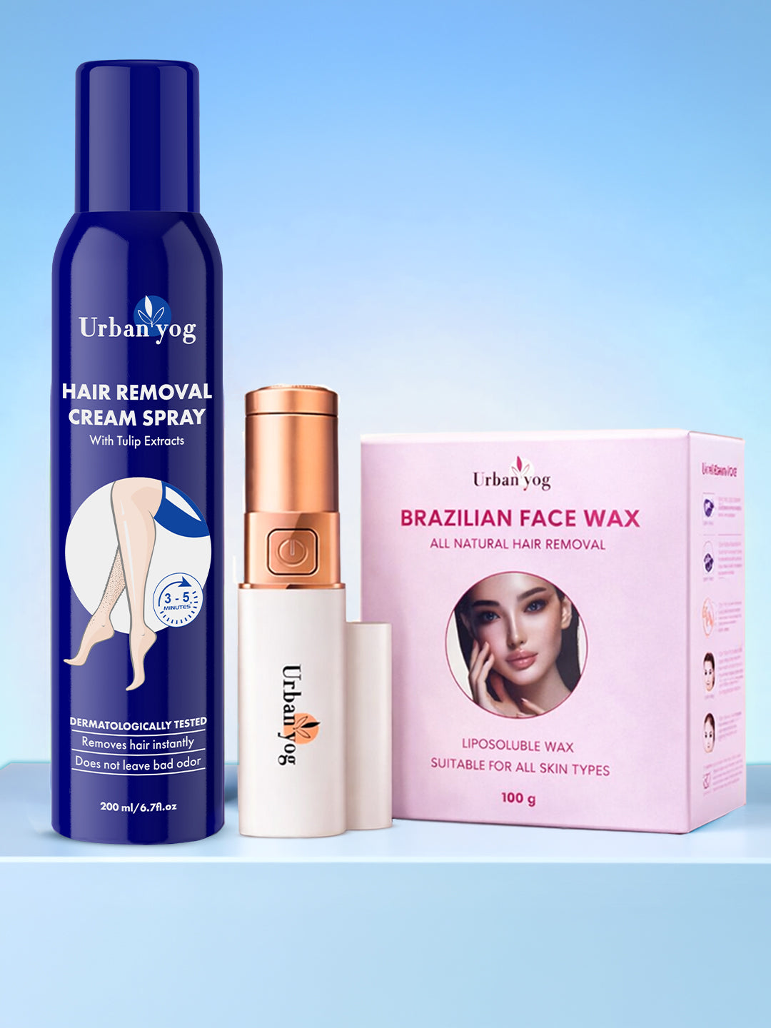 UrbanYog Face & Body Smooth Combo