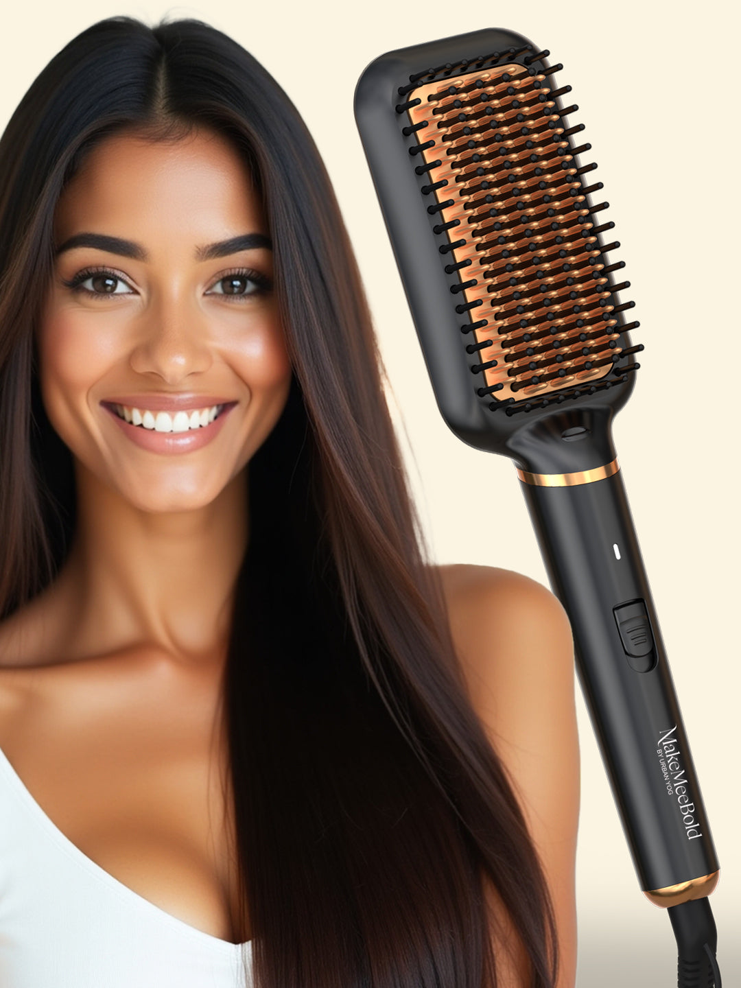 MakeMeeBold Frizz Free Straightening Brush