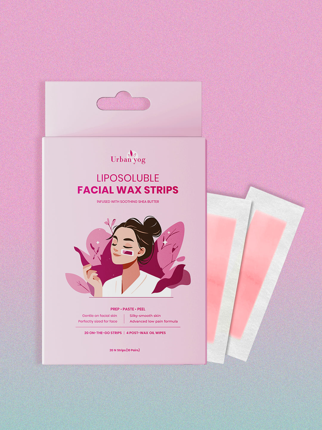 Urban Yog Liposoluble Facial Wax Strips