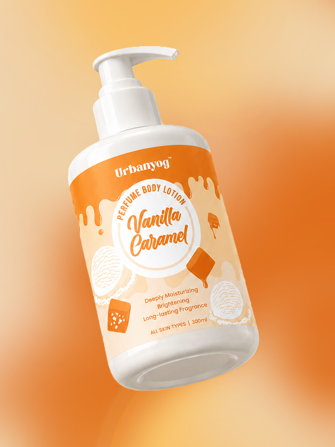 Urbanyog Vanilla Caramelt Perfume Body Lotion (300 ml)