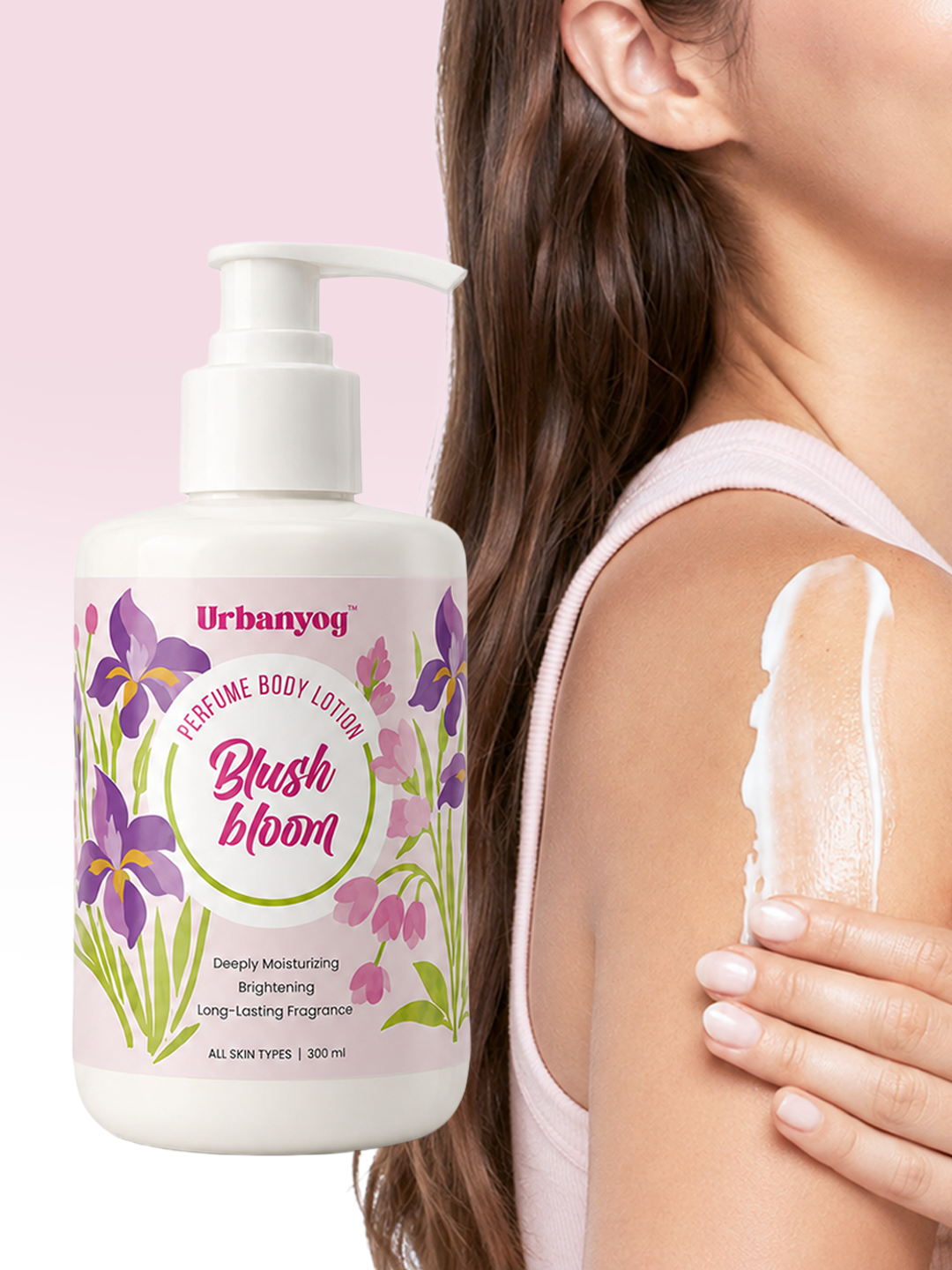 Urban Yog Blush Bloom Perfume Body Lotion 300 ml