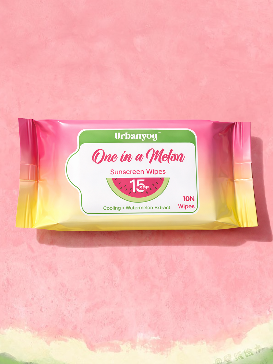 Urban Yog One in a Melon Sunscreen Wipes